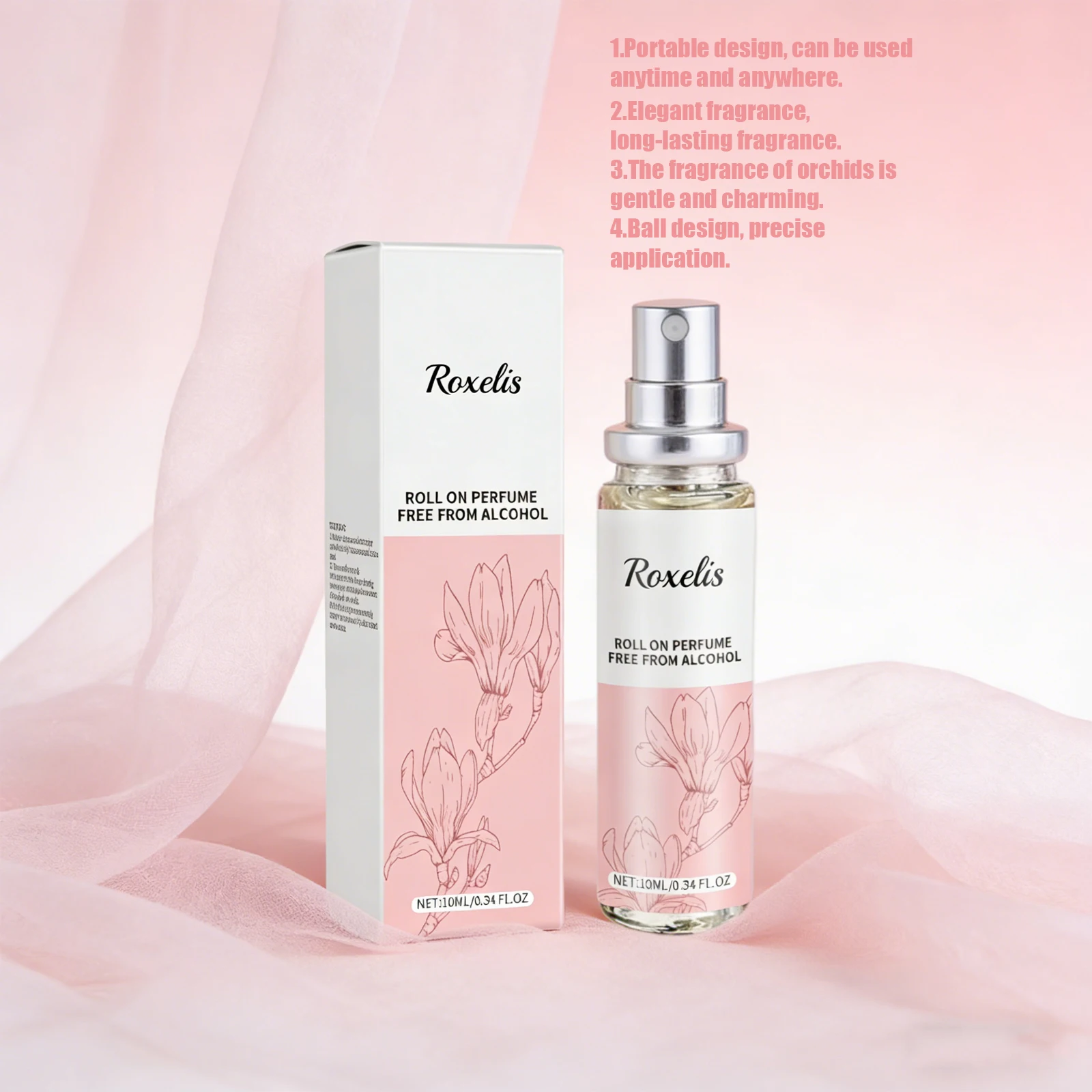 Парфюмерная вода Roxelis Orchid 10 мл для женщин: романтический цветочный аромат, натуральный освежающий запах, нежный парфюм, идеально подходит для свиданий
Парфюмерная вода Roxelis Orchid 10 мл для женщин: романтический цветочный аромат, натуральный освежающий запах, нежный парфюм, идеально подходит для свиданий