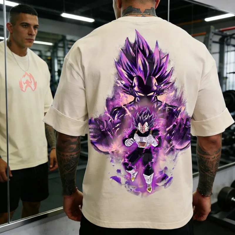 Футболка унисекс оверсайз 2026 Dragon Ball в стиле ретро, 100% хлопок, с принтом Ultra Ego Vegeta Purple Aura, повседневная, уличная одежда
Футболка унисекс оверсайз 2026 Dragon Ball в стиле ретро, 100% хлопок, с принтом Ultra Ego Vegeta Purple Aura, повседневная, уличная одежда