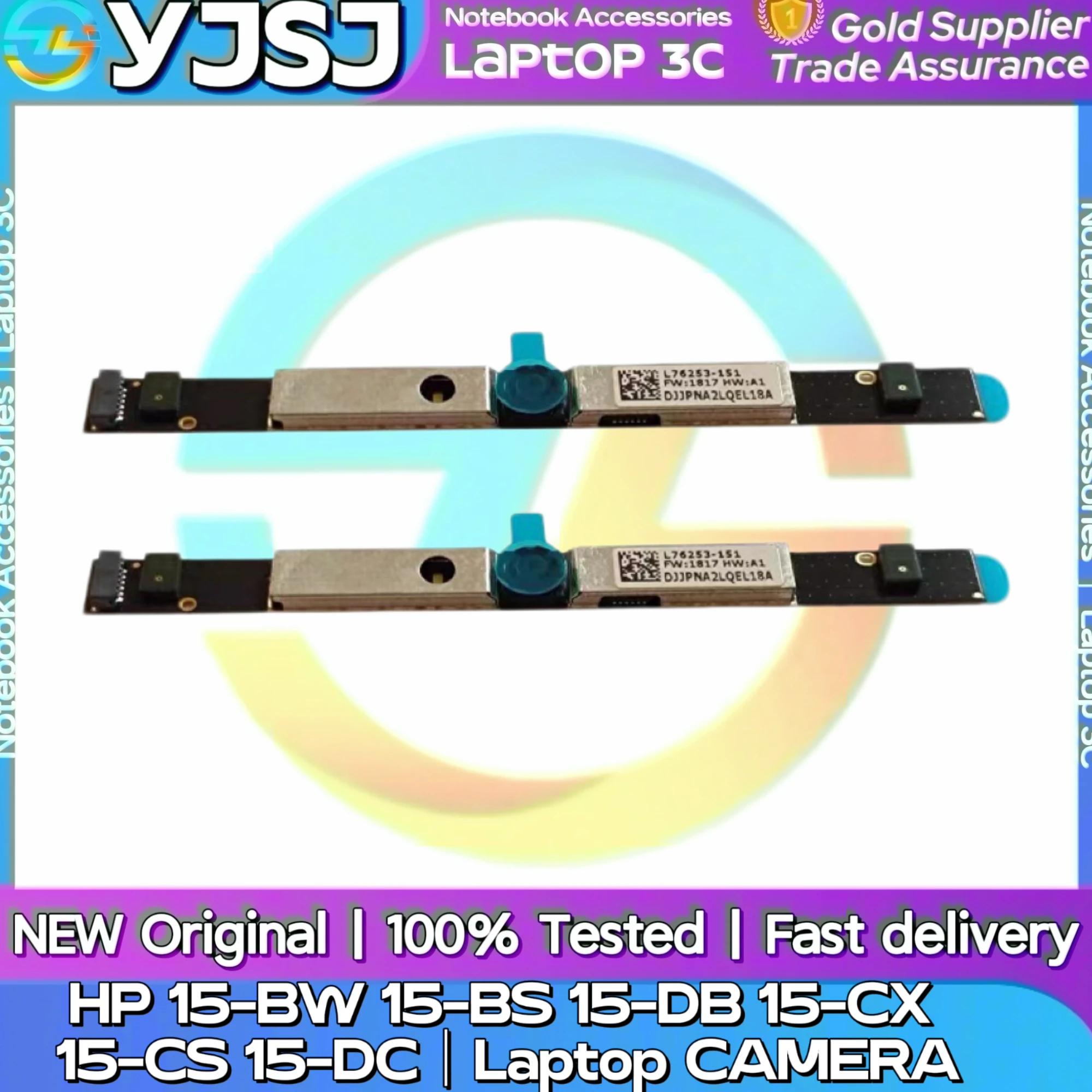 Новая оригинальная камера для ноутбука HP 15-BW 15-BS 15-DB 15-CX 15-CS 15-DC, веб-камера, видеомодуль.
Новая оригинальная камера для ноутбука HP 15-BW 15-BS 15-DB 15-CX 15-CS 15-DC, веб-камера, видеомодуль.