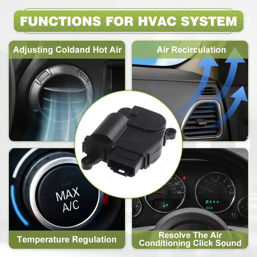 Car HVAC Air Door Actuator 561907511D 604-818 Fit For Volkswagen Beetle Main Temperature 2012 2013 2014 2015-2018
Car HVAC Air Door Actuator 561907511D 604-818 Fit For Volkswagen Beetle Main Temperature 2012 2013 2014 2015-2018