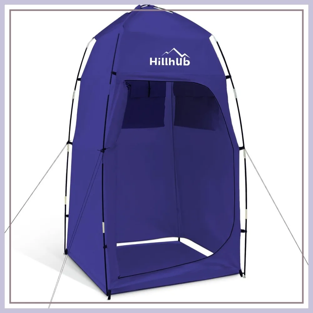 Portable Camping Shower Tent with Floor, Outdoor Privacy Dressing Room, Toilet Sun Shelter, 6.9 FT Extra Tall, Wind-Proof, 210D Oxford Cloth Waterproof, Carry Bag
Portable Camping Shower Tent with Floor, Outdoor Privacy Dressing Room, Toilet Sun Shelter, 6.9 FT Extra Tall, Wind-Proof, 210D Oxford Cloth Waterproof, Carry Bag