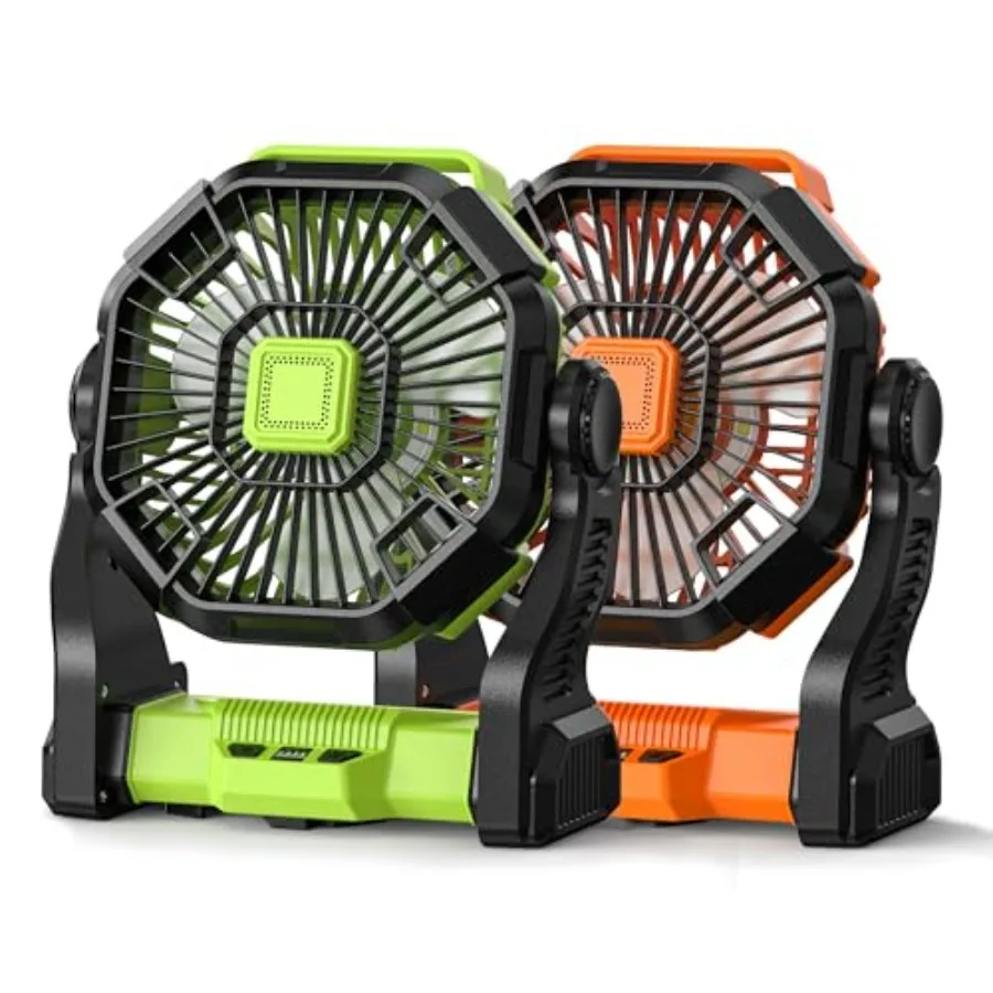 Battery Powered Fan -Camping Fan with Led Lantern Portable Rechargeable Fans Battery Operated for Tent Hook 4 Speed Quiet Perso
Battery Powered Fan -Camping Fan with Led Lantern Portable Rechargeable Fans Battery Operated for Tent Hook 4 Speed Quiet Perso