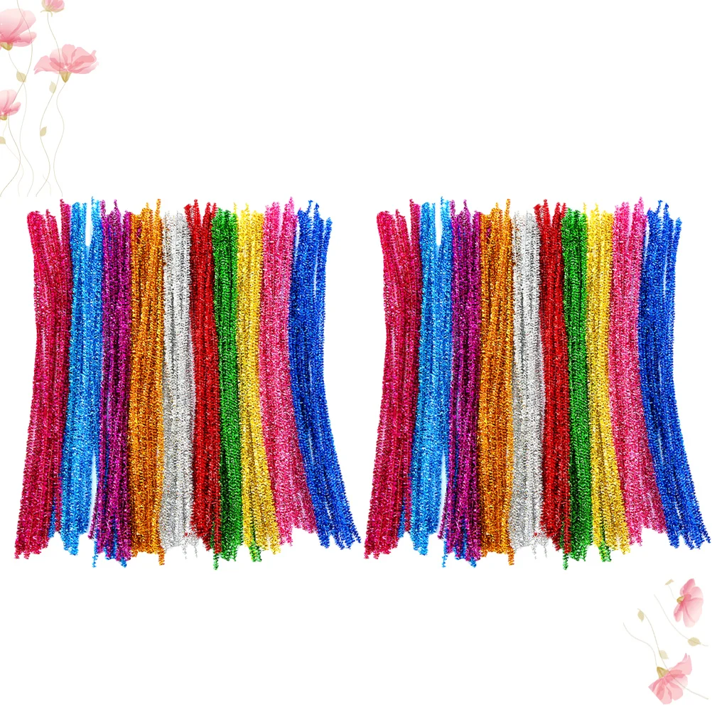 400Pcs Colorful Glitter Twisted Sticks Bendable Craft Bars Creative Imagination Toys for Kids Party Decoration
400Pcs Colorful Glitter Twisted Sticks Bendable Craft Bars Creative Imagination Toys for Kids Party Decoration