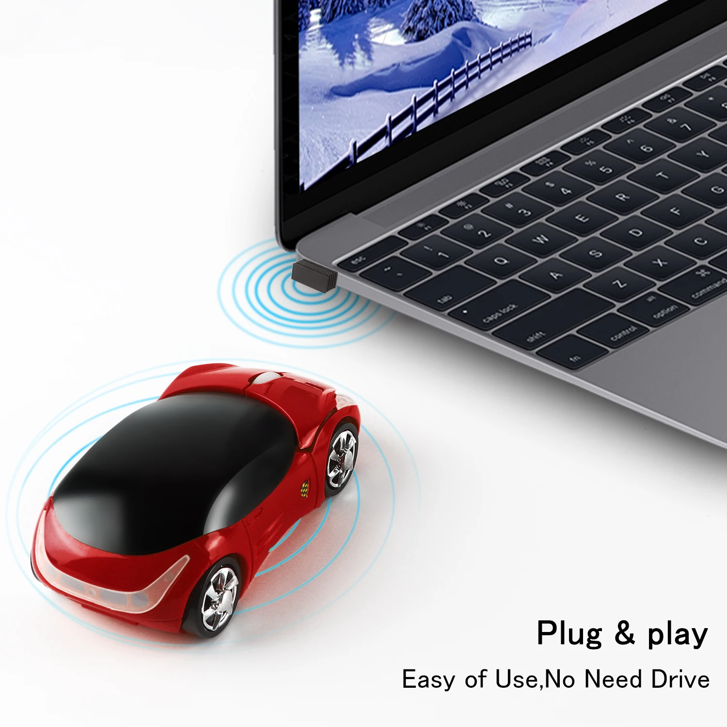 Mini Car Mouse Sport Car Shape Wireless 2.4G Light Weight Design Portable Plug And Play Office Use Boy Toy Mice Play Game
Mini Car Mouse Sport Car Shape Wireless 2.4G Light Weight Design Portable Plug And Play Office Use Boy Toy Mice Play Game