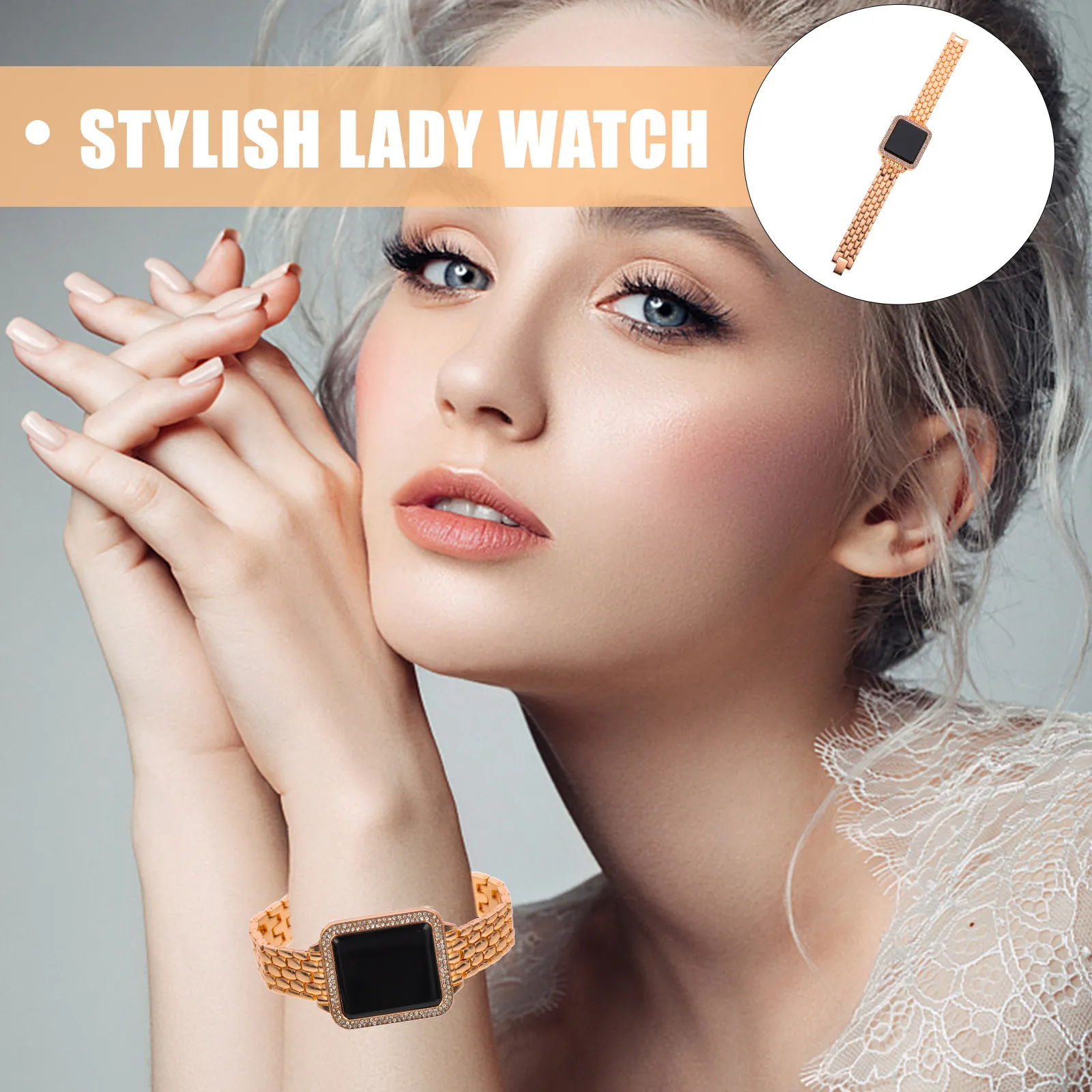 Women Rhinestone Embellished LED Quartz Watch Fashionable Elegant Shiny Wrist Watch for Office Students Birthday Gift
Women Rhinestone Embellished LED Quartz Watch Fashionable Elegant Shiny Wrist Watch for Office Students Birthday Gift