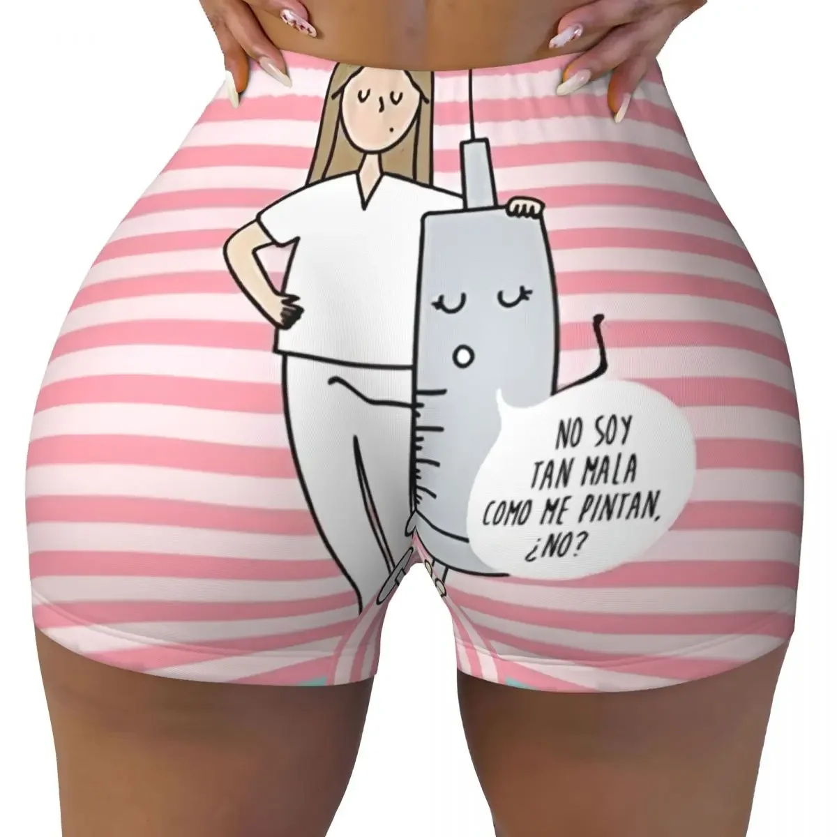 Custom Enfermera En Apuros Doctor Nurse Medicine Workout Shorts Women's Gym Volleyball Biker Yoga Shorts
Custom Enfermera En Apuros Doctor Nurse Medicine Workout Shorts Women's Gym Volleyball Biker Yoga Shorts
