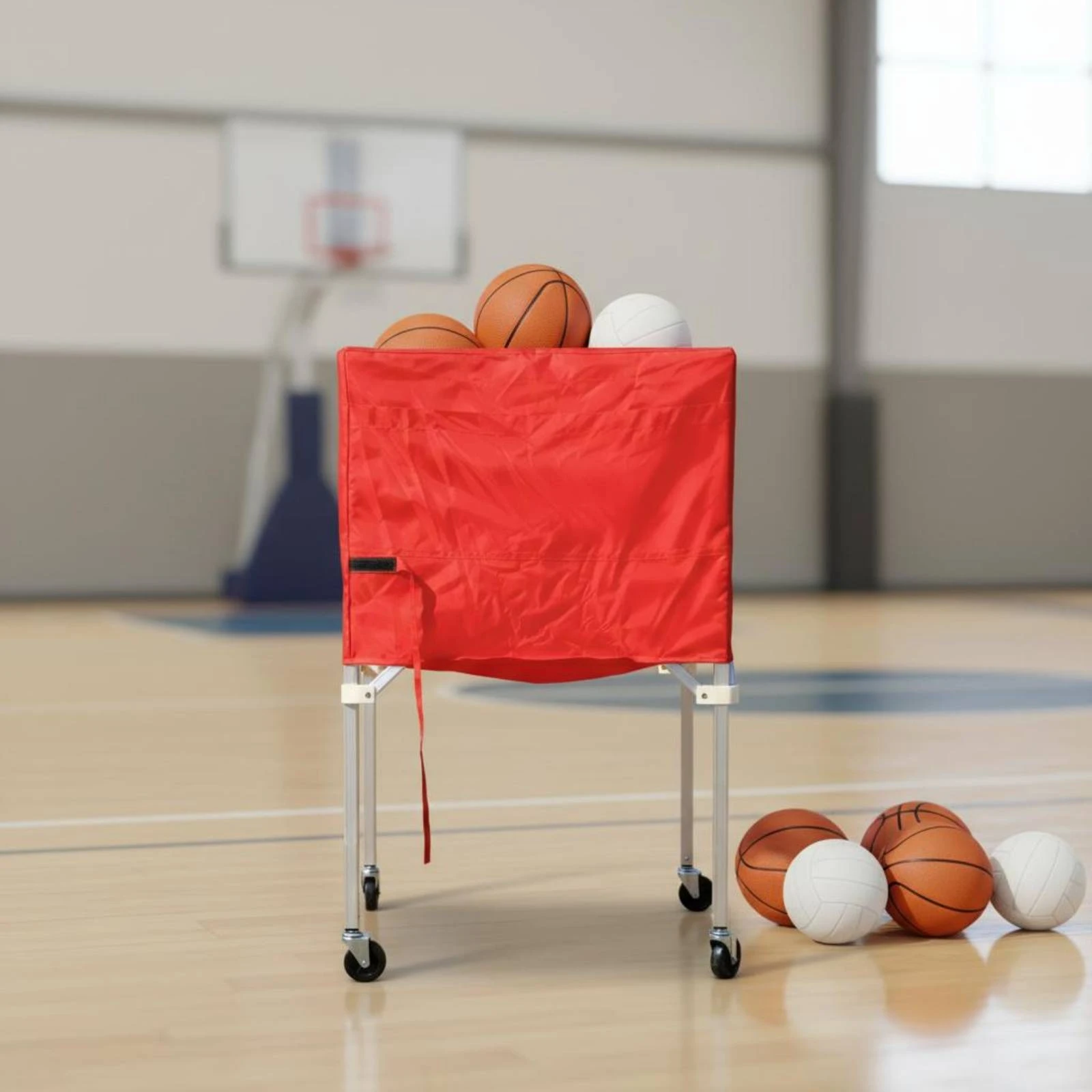 Foldable Ball Trolley Easy Reach Folding Ball Trolley Large Capacity Long-Lasting for Coaches, Training Court
Foldable Ball Trolley Easy Reach Folding Ball Trolley Large Capacity Long-Lasting for Coaches, Training Court