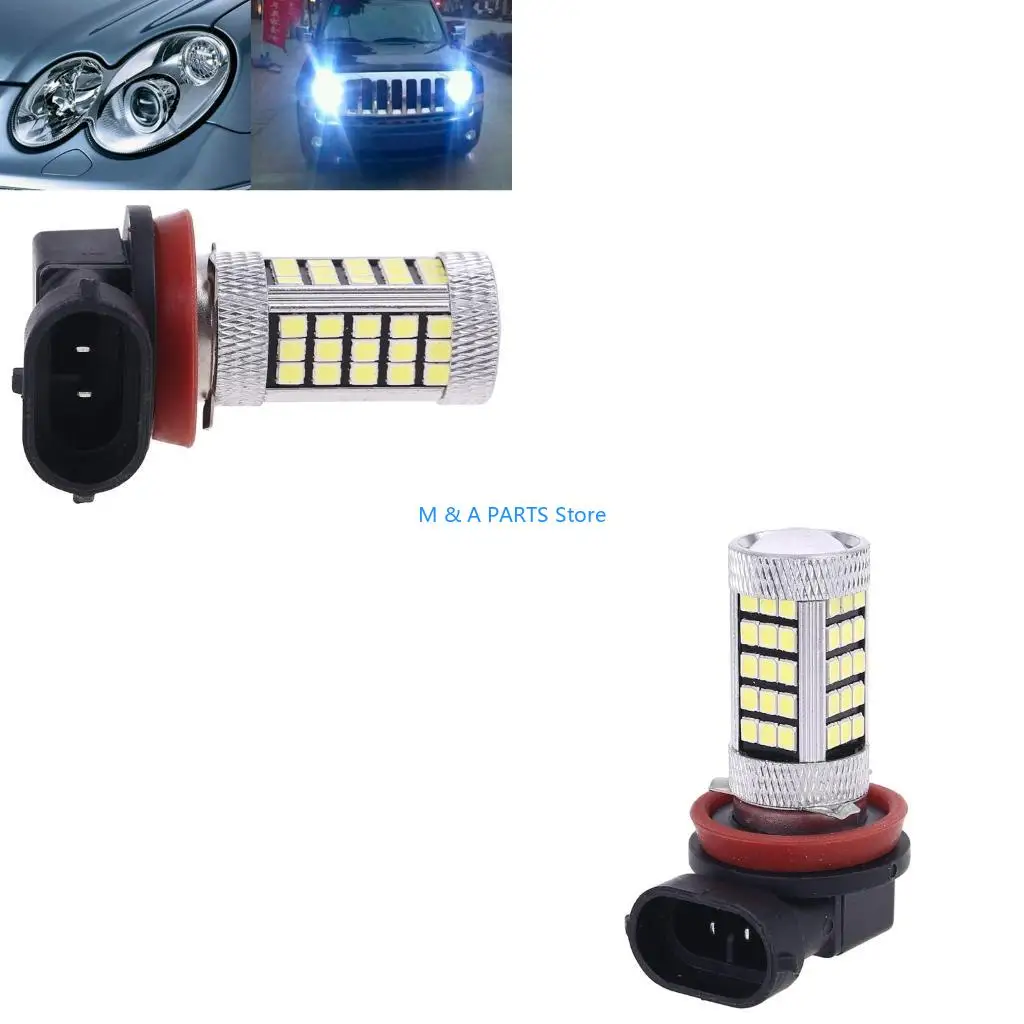 U1JF 12V H11 2835 66 LED 6000K Car Projector Fog Driving Light White Bulb New
U1JF 12V H11 2835 66 LED 6000K Car Projector Fog Driving Light White Bulb New