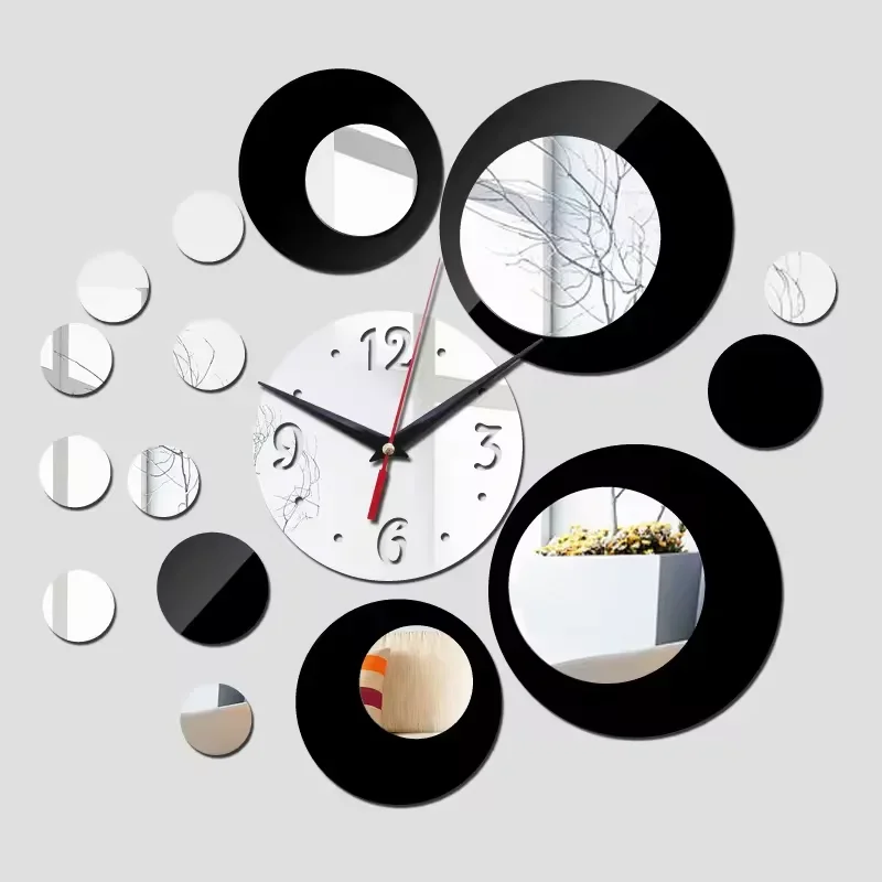 home accessories acrylic creative modern 3D mirror wall stickers luxury design wall clock
home accessories acrylic creative modern 3D mirror wall stickers luxury design wall clock