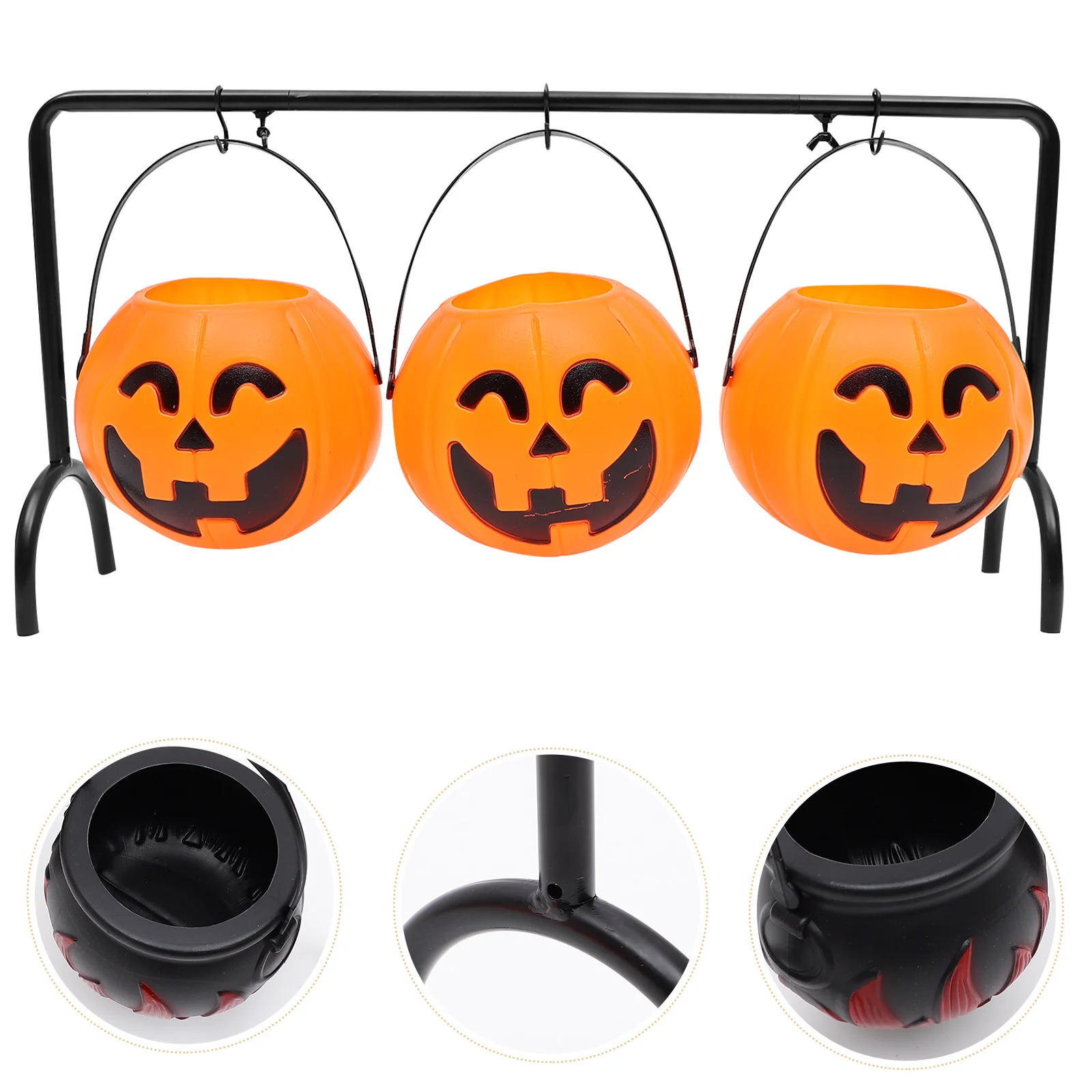 Pumpkin Bucket Decoration Halloween Buckets Witch Portable Candy Basket Cauldron Kettle Mini Party Props Treat
Pumpkin Bucket Decoration Halloween Buckets Witch Portable Candy Basket Cauldron Kettle Mini Party Props Treat