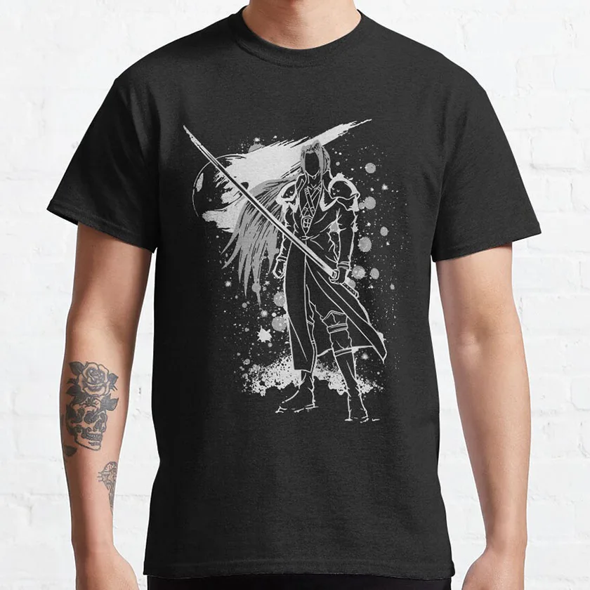 Vintage video game Final Fantasy Sephiroth Japan Tales Of Symphonia graphic t shirts large size tee 100% cotton printed tops
Vintage video game Final Fantasy Sephiroth Japan Tales Of Symphonia graphic t shirts large size tee 100% cotton printed tops