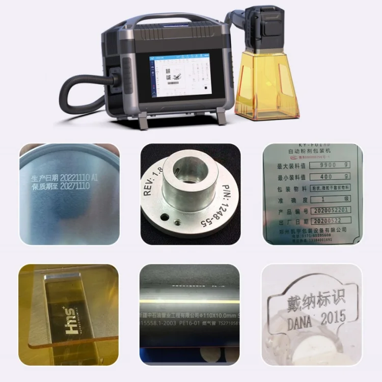 Handheld Marking Machine DANA Portable 30W Engraver Small Fiber Etching Device
Handheld Marking Machine DANA Portable 30W Engraver Small Fiber Etching Device