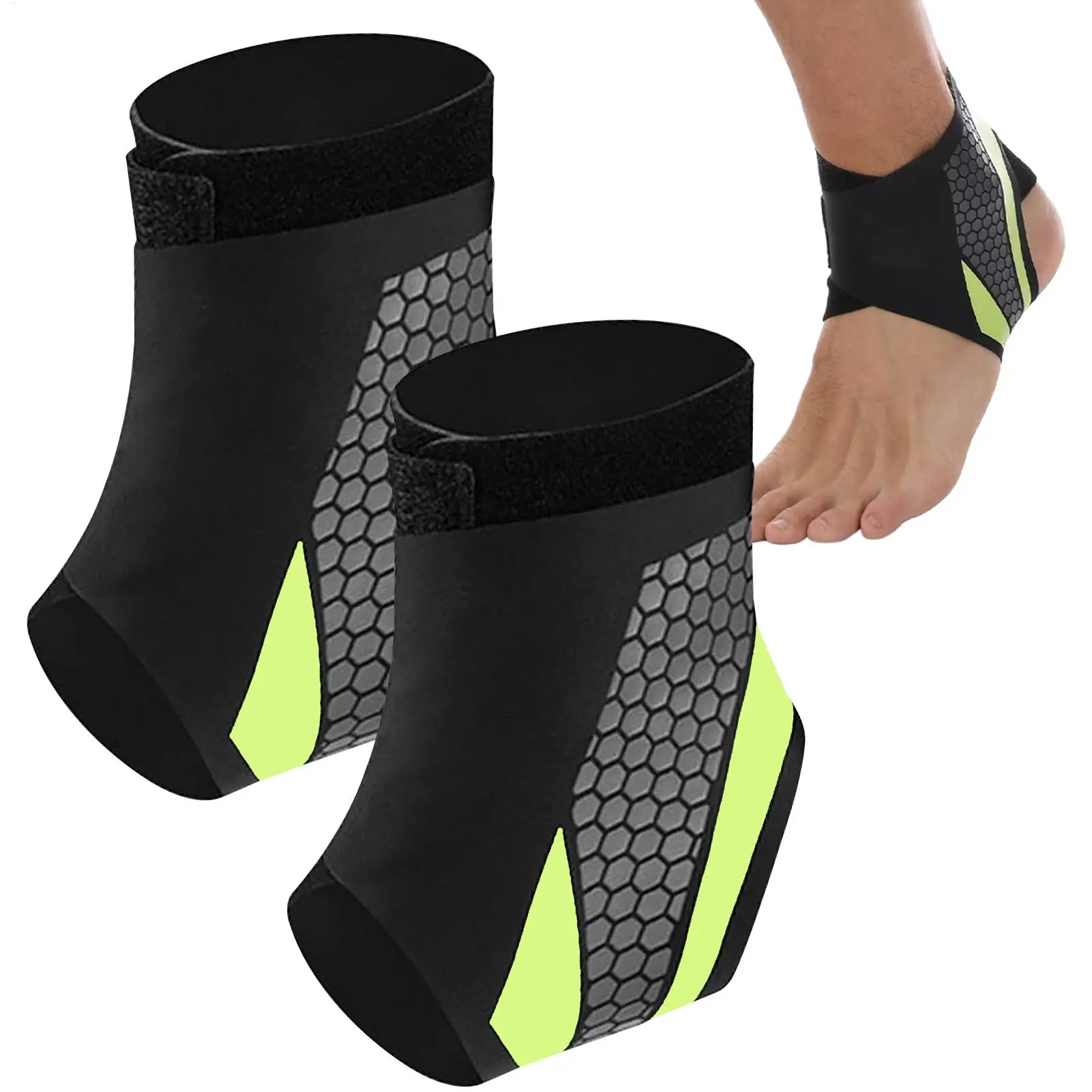 2pcs Adjustable Ankle Brace Support, Protective Stabilizer For Injury Recovery, Basketball, Volleyball, Running & Workout
2pcs Adjustable Ankle Brace Support, Protective Stabilizer For Injury Recovery, Basketball, Volleyball, Running & Workout