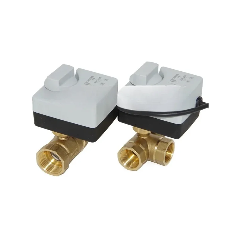 Manual integrated electric ball valve two-way three-way three-wire two-control AC220V
Manual integrated electric ball valve two-way three-way three-wire two-control AC220V