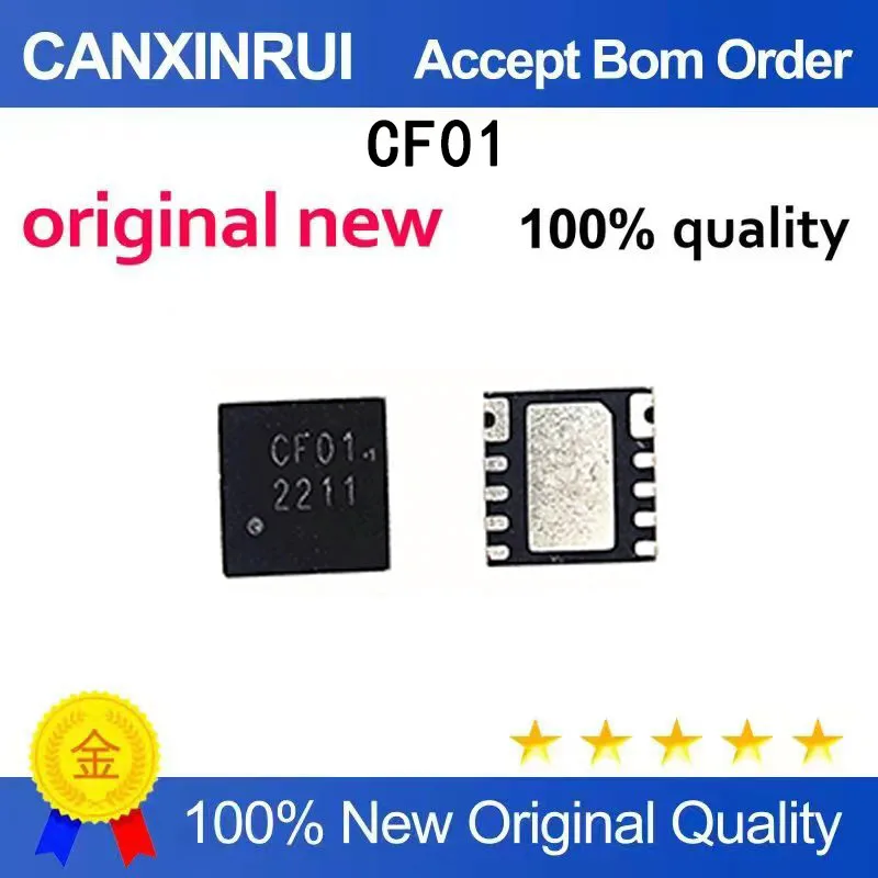 (5-100 PCS) Brand new original screen printed CF01 QFN spot chip IC
(5-100 PCS) Brand new original screen printed CF01 QFN spot chip IC