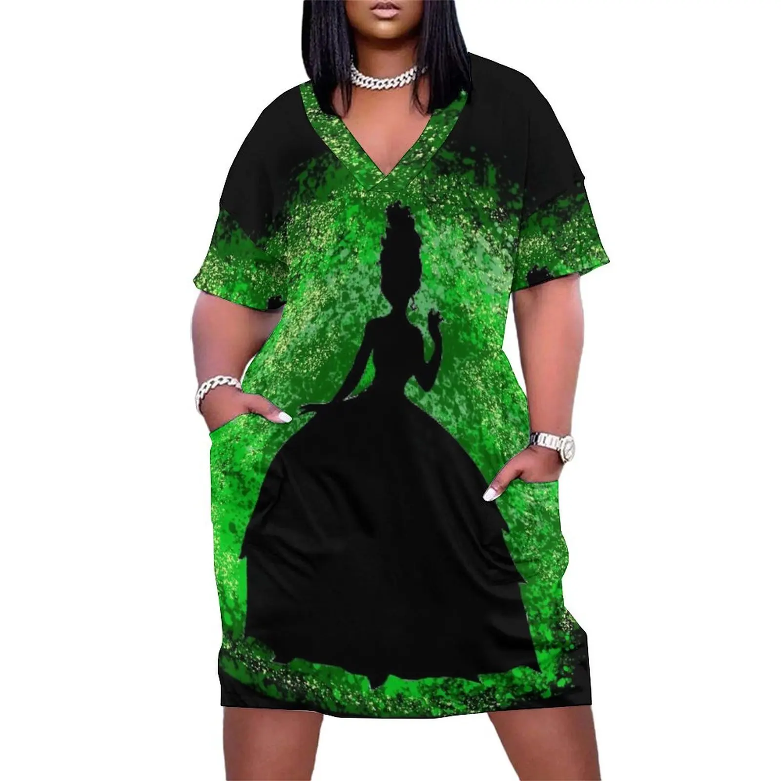 The Princess and the Frog Silhouette Loose Pocket Dress Clothing female womans clothing women clothes
The Princess and the Frog Silhouette Loose Pocket Dress Clothing female womans clothing women clothes