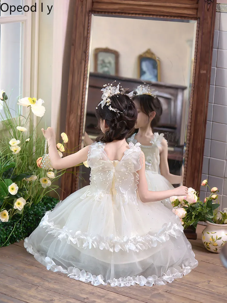 Japanese Original Lolita Girls Sleeveless Dress Summer 2026 New Princess Style Sweet Cute Children's Baby Mesh Dress
Japanese Original Lolita Girls Sleeveless Dress Summer 2026 New Princess Style Sweet Cute Children's Baby Mesh Dress