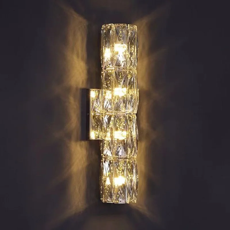 Роскошные хрустальные осветительные лампы для украшения спальни, декор гостиной, настенный светильник, внутренний настенный светильник, домашние светодиодные фонари
Роскошные хрустальные осветительные лампы для украшения спальни, декор гостиной, настенный светильник, внутренний настенный светильник, домашние светодиодные фонари