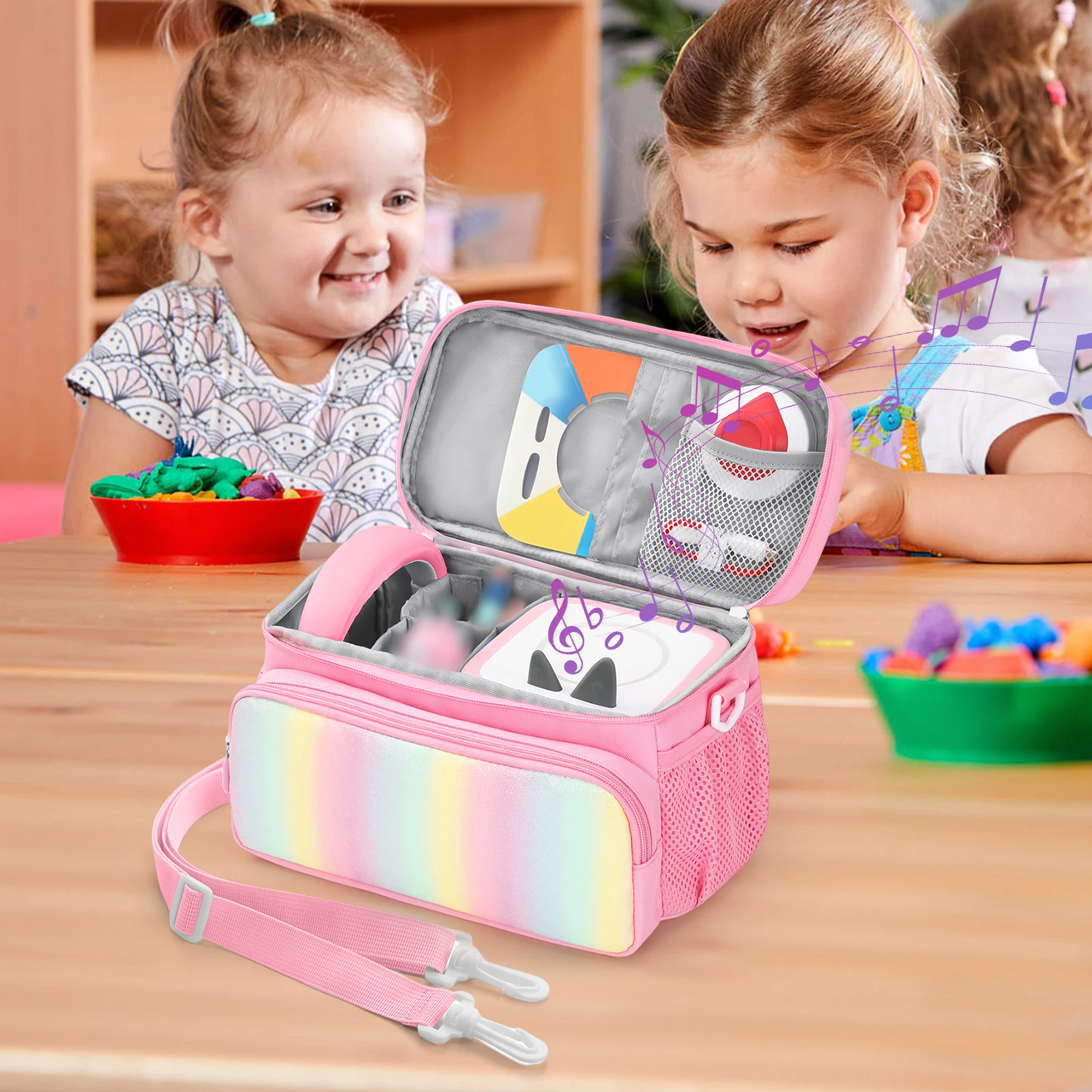 For Toniebox 2/1 Audio Player Carrying Case Waterproof Travel Storage Bag (Pink)
For Toniebox 2/1 Audio Player Carrying Case Waterproof Travel Storage Bag (Pink)