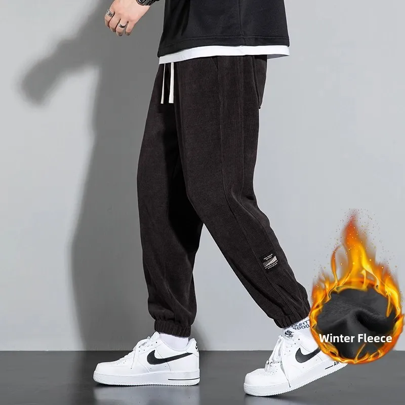 Men's Casual Corduroy Pants Autumn Winter Thiened Sports Trousers Comfortable Loose Fit Polyester Fiber 00% Trendy Stripe ...
Men's Casual Corduroy Pants Autumn Winter Thiened Sports Trousers Comfortable Loose Fit Polyester Fiber 00% Trendy Stripe ...