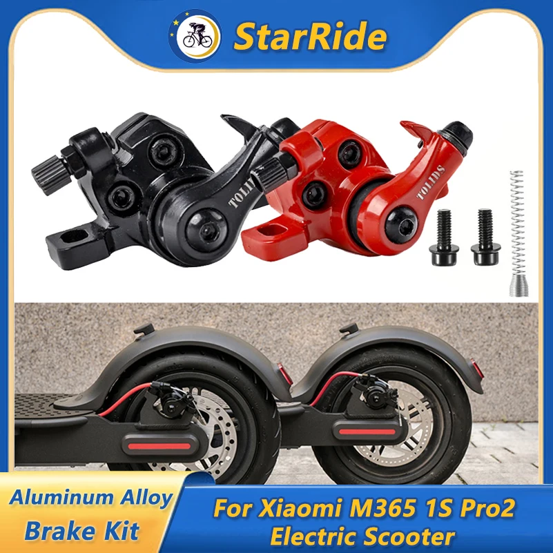 For Xiaomi M365 Pro 1s Pro 2 Electric Scooter Aluminum Alloy Brake Kit Disc Brake Caliper with Spring Front Rear Wheel Parts
For Xiaomi M365 Pro 1s Pro 2 Electric Scooter Aluminum Alloy Brake Kit Disc Brake Caliper with Spring Front Rear Wheel Parts