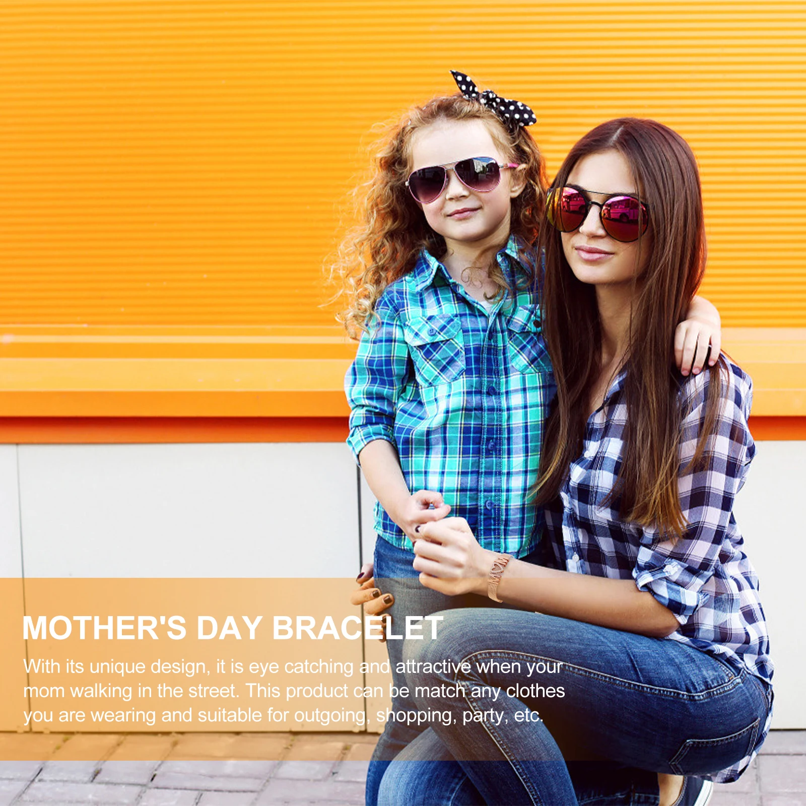 Bangle Rose Gold Bracelet Exquisite Wrist Chain Luxury Golden Stainless Steel Mother's Day Miss
Bangle Rose Gold Bracelet Exquisite Wrist Chain Luxury Golden Stainless Steel Mother's Day Miss