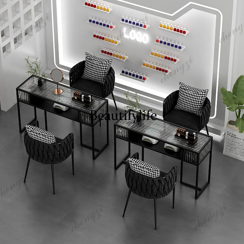 P182 Equipment Design Nail Table Professionals Glass Beauty Reception Nail Table Luxury Service Scrivania Per Unghie Trendy Furn
P182 Equipment Design Nail Table Professionals Glass Beauty Reception Nail Table Luxury Service Scrivania Per Unghie Trendy Furn