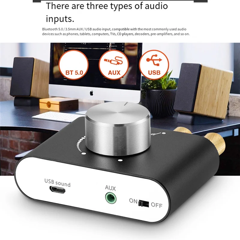 A72T Digital Amplifier High Power 50W+50W Car Sound Amplifiers Hifi Stereo Audio Receiver Power Amp
A72T Digital Amplifier High Power 50W+50W Car Sound Amplifiers Hifi Stereo Audio Receiver Power Amp