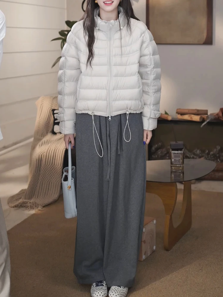 Korean Style Early Autumn Outfit Set Women's 2026 New Pure Color Stand Collar Drawstring Cotton Casual Straight Leg Pants Two...
Korean Style Early Autumn Outfit Set Women's 2026 New Pure Color Stand Collar Drawstring Cotton Casual Straight Leg Pants Two...