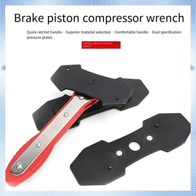 NEW-Press Automobile Ratchet Brake Piston Spreader Caliper Pad Portable Install Tool For Most Large Trucks
NEW-Press Automobile Ratchet Brake Piston Spreader Caliper Pad Portable Install Tool For Most Large Trucks