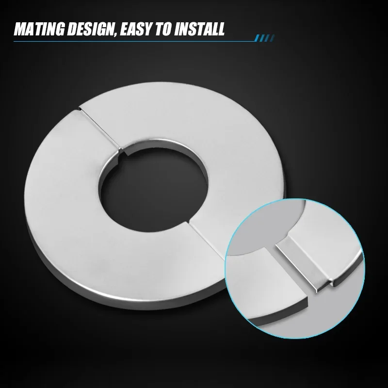 1PCS Stainless Steel Round AC/Water Heater Exhaust Pipe Cover Split Wall Hole Plug Insect Proof Dust Proof Fit 5-10cm
1PCS Stainless Steel Round AC/Water Heater Exhaust Pipe Cover Split Wall Hole Plug Insect Proof Dust Proof Fit 5-10cm
