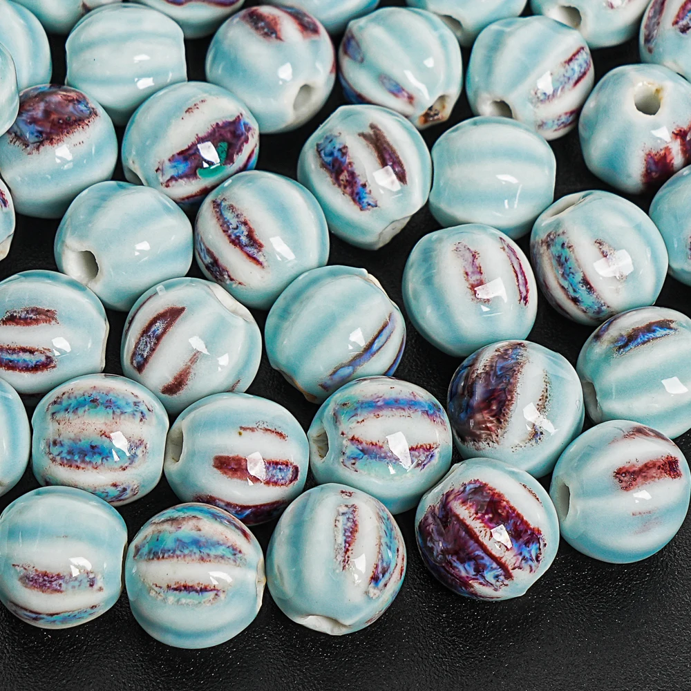 10Pcs 11MM Round Ceramic Beads Irregular Porcelain Beads Light Blue for DIY Crafts Necklace Earrings Jewelry Making
10Pcs 11MM Round Ceramic Beads Irregular Porcelain Beads Light Blue for DIY Crafts Necklace Earrings Jewelry Making