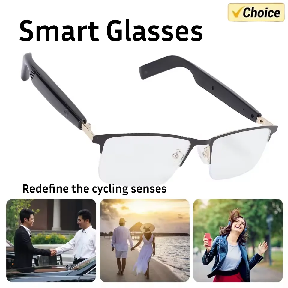 SG-17 Pro Smart Glasses Life Assistant Answer/Decline Call Music Light AI Voice Wireless Bluetooth Smart Glasses for Men Women
SG-17 Pro Smart Glasses Life Assistant Answer/Decline Call Music Light AI Voice Wireless Bluetooth Smart Glasses for Men Women