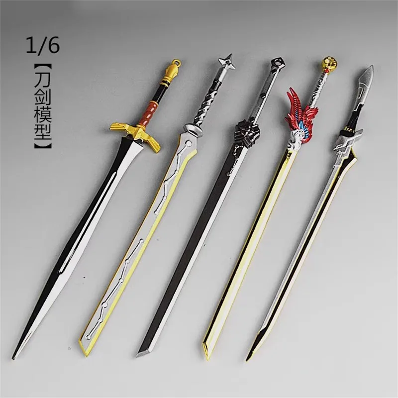 Hot Sale 1/6 Soldier Miniature Cold Weapon Alloy Knife Sword High Quality Model Toy Fit 12'' Action Figures In Stock
Hot Sale 1/6 Soldier Miniature Cold Weapon Alloy Knife Sword High Quality Model Toy Fit 12'' Action Figures In Stock