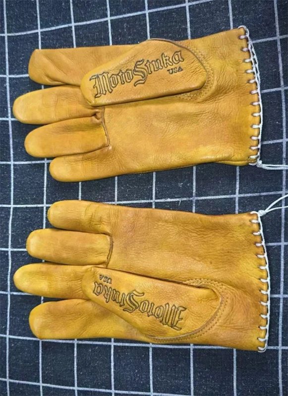 Retro Cowhide Genuine Real Leather Motorcycle Gloves Full Finger Race Riding Motocross Men Motorcycle Accessories
Retro Cowhide Genuine Real Leather Motorcycle Gloves Full Finger Race Riding Motocross Men Motorcycle Accessories