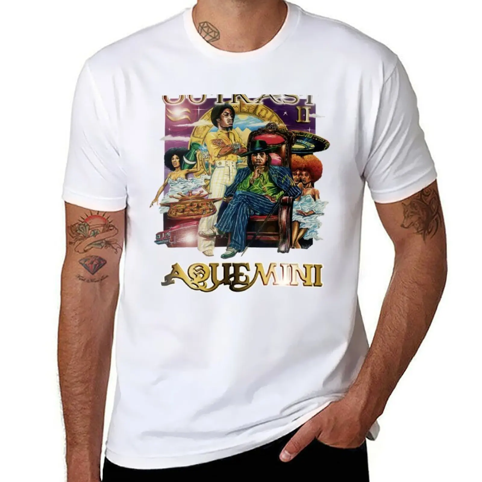 Aquemini Album T-Shirt t shirt man luxury black cotton t-shirt plain for man package T-Shirt
Aquemini Album T-Shirt t shirt man luxury black cotton t-shirt plain for man package T-Shirt