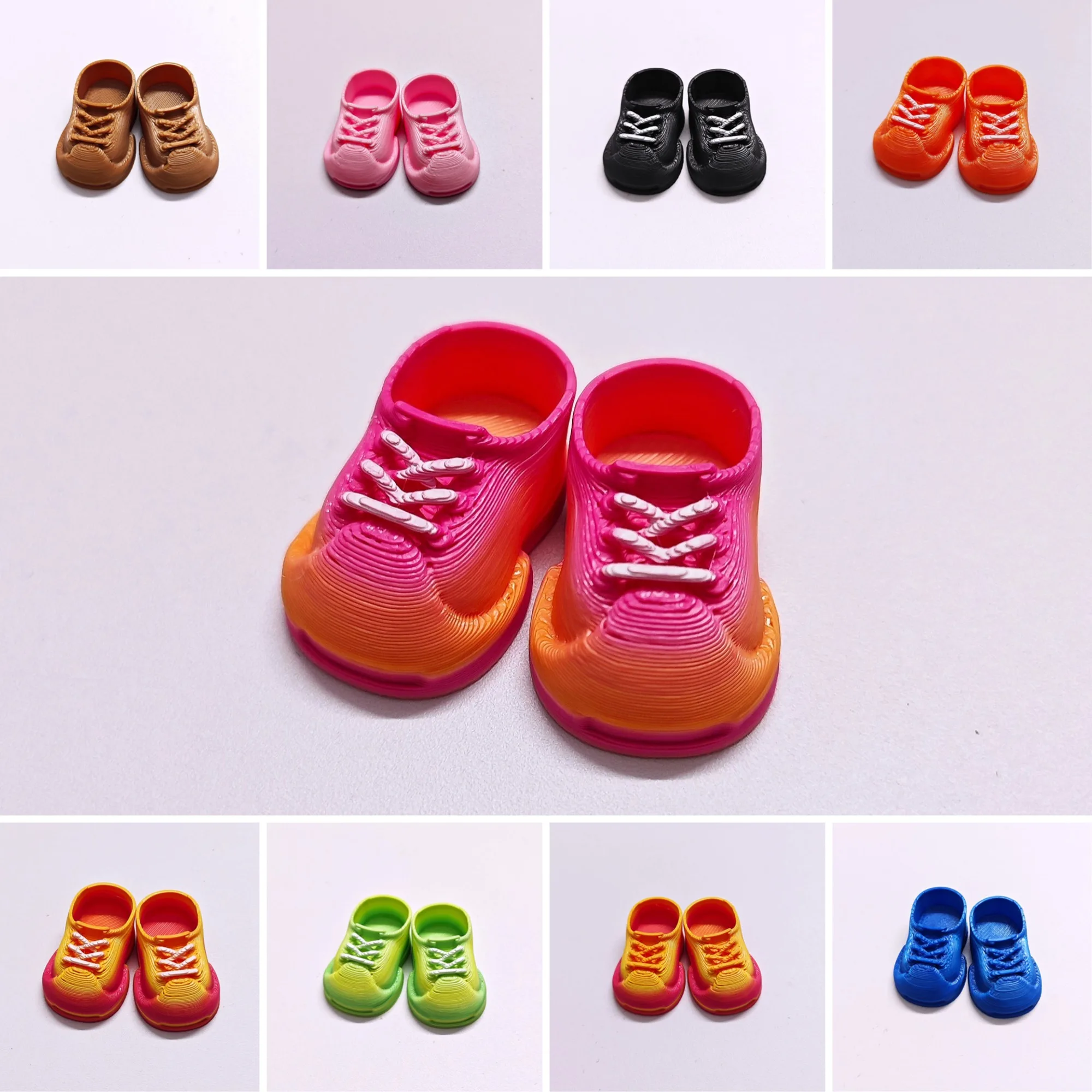 New Cute 3D-Printed Shoes For 10cm Mini Labubu 4th Gen 4.0 Adorable Doll Shoes With Multiple Color Options To Choose From 
New Cute 3D-Printed Shoes For 10cm Mini Labubu 4th Gen 4.0 Adorable Doll Shoes With Multiple Color Options To Choose From
