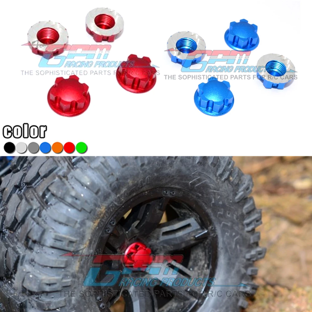 GPM Metal Aluminum 22mm splined Wheel nuts 7758 for 1/5 X-Maxx 6S/8S 77086-4 77076-4 Monster Truck Upgrade Parts Accessories
GPM Metal Aluminum 22mm splined Wheel nuts 7758 for 1/5 X-Maxx 6S/8S 77086-4 77076-4 Monster Truck Upgrade Parts Accessories