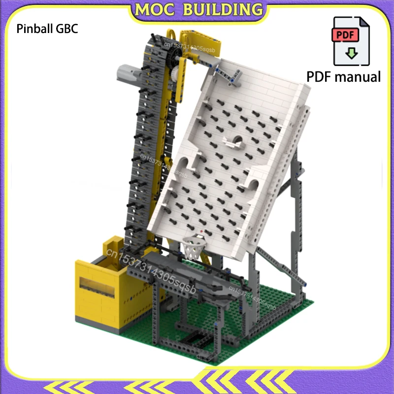 Pinball GBC Module MOC Building Blocks DIY Bricks Great Great Ball Contraption Toys Christmas Gifts Birthday Present Akiyukii
Pinball GBC Module MOC Building Blocks DIY Bricks Great Great Ball Contraption Toys Christmas Gifts Birthday Present Akiyukii