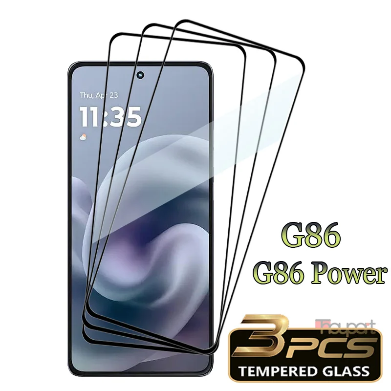 3 Pcs For Motorola moto G86Power G86 Glass Screen Protector 9H Anti-Scratch Tempered Glass Full Cover
3 Pcs For Motorola moto G86Power G86 Glass Screen Protector 9H Anti-Scratch Tempered Glass Full Cover