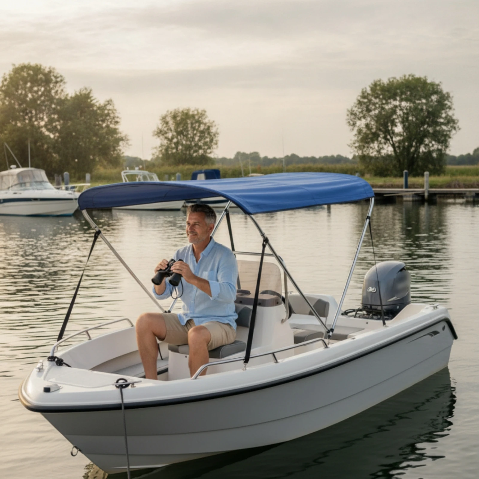 Bimini Top with Frame Water-Shedding Marine Sunshade Boat Canopy Waterproof Boat Top with Frame Anti for Boaters, Deck
Bimini Top with Frame Water-Shedding Marine Sunshade Boat Canopy Waterproof Boat Top with Frame Anti for Boaters, Deck