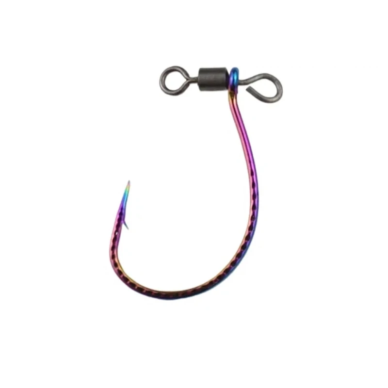 Colorful Pre-tied Reverse Fish Hooks Wacky Texas Rig Soft Bait Hooks Bass Mandarin Topmouth Fish Hooks Freshwater Fishing Gear
Colorful Pre-tied Reverse Fish Hooks Wacky Texas Rig Soft Bait Hooks Bass Mandarin Topmouth Fish Hooks Freshwater Fishing Gear