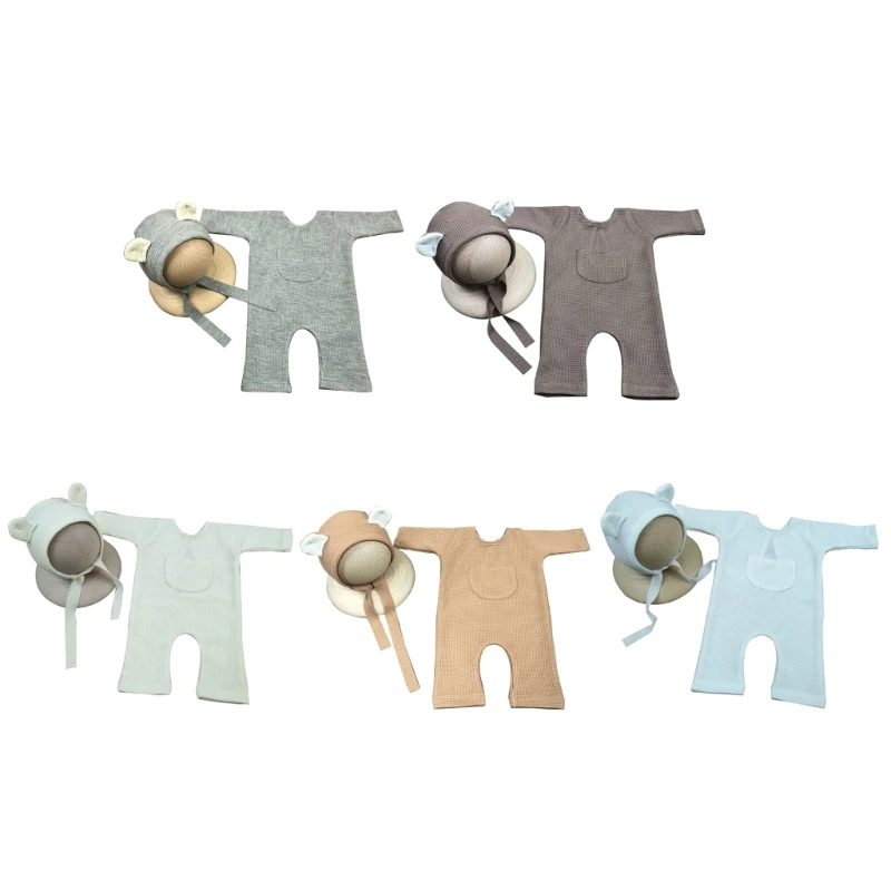 Newborn Full Moon Photography Clothing with Hat Infant Baby Jumpsuit Shower Gift
Newborn Full Moon Photography Clothing with Hat Infant Baby Jumpsuit Shower Gift