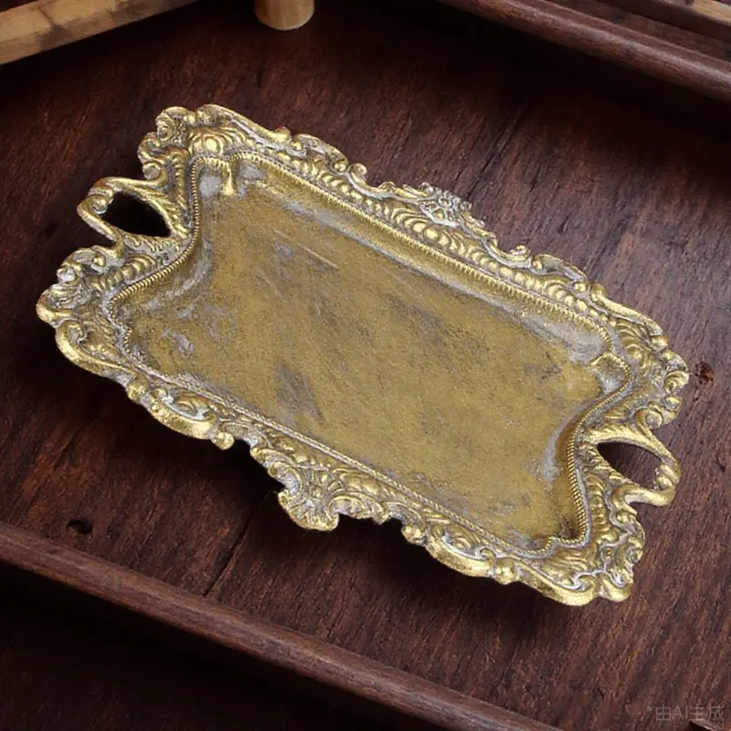 Vintage Metal Jewelry Tray for Rings Earrings Necklaces Bracelets Organizing Decorative Storage Dish Home Bedroom Dresser
Vintage Metal Jewelry Tray for Rings Earrings Necklaces Bracelets Organizing Decorative Storage Dish Home Bedroom Dresser