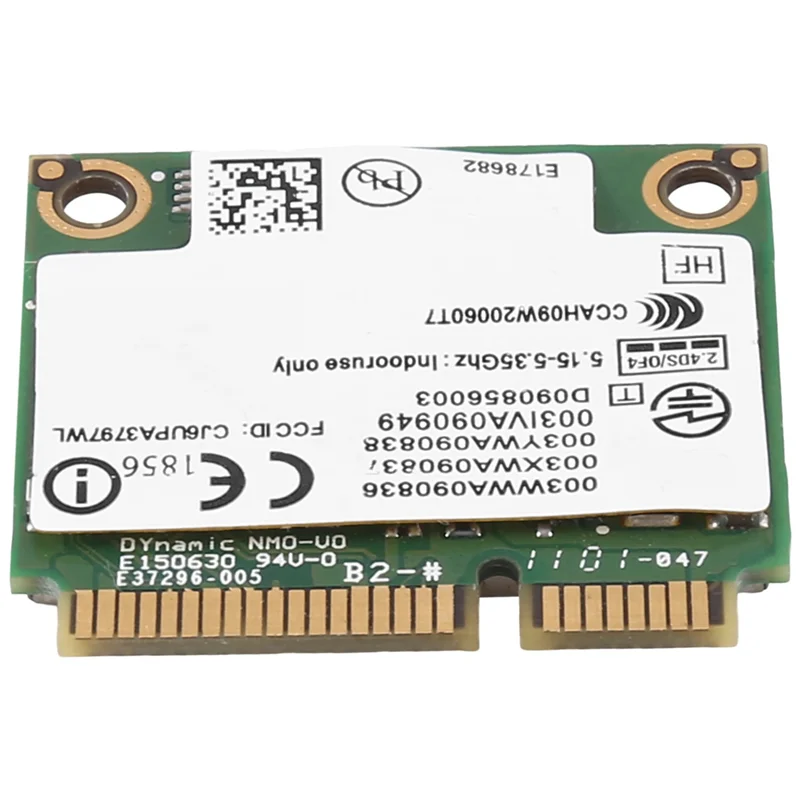 Durable-6250AN 622ANXHMW Wifi Card 300Mbps 2.4G & 5G Wifi Adapter For Lenovo/Thinkpad Advanced-N 6250,6250AN 622ANXHMW Wifi Card
Durable-6250AN 622ANXHMW Wifi Card 300Mbps 2.4G & 5G Wifi Adapter For Lenovo/Thinkpad Advanced-N 6250,6250AN 622ANXHMW Wifi Card