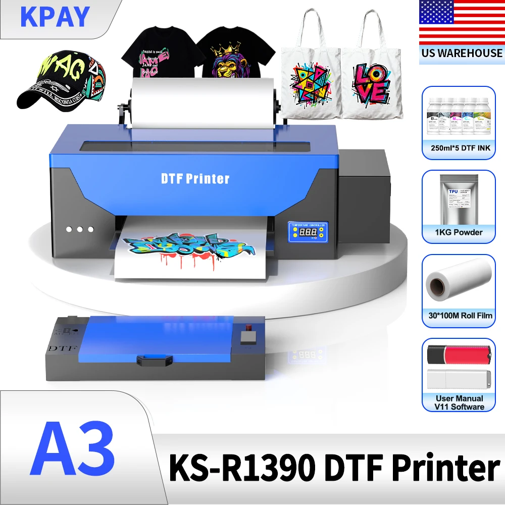 Принтер A3 DTF R1390 Принтер DTF Impresora Принтер для переноса футболок с печью DTF Текстильный принтер Печатная машина A4 XP600 DTF
Принтер A3 DTF R1390 Принтер DTF Impresora Принтер для переноса футболок с печью DTF Текстильный принтер Печатная машина A4 XP600 DTF