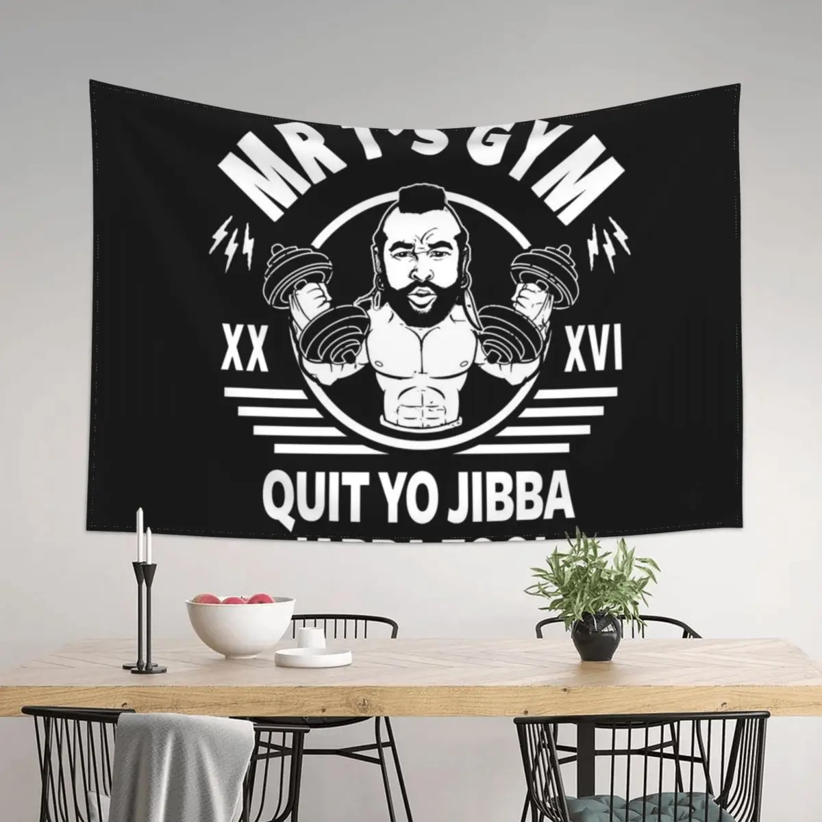 Mr T's Gym Tapestry Room Decoration Aesthetic Decoration For Home Christmas Decoration Tapestry
Mr T's Gym Tapestry Room Decoration Aesthetic Decoration For Home Christmas Decoration Tapestry