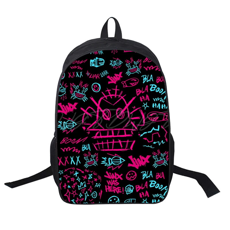 School Bags for Boys Girls Arcane League Jinx Print Unisex Laptop Backpack Bag Arcane League Lol Jinx Anime School Backpack Bags
School Bags for Boys Girls Arcane League Jinx Print Unisex Laptop Backpack Bag Arcane League Lol Jinx Anime School Backpack Bags