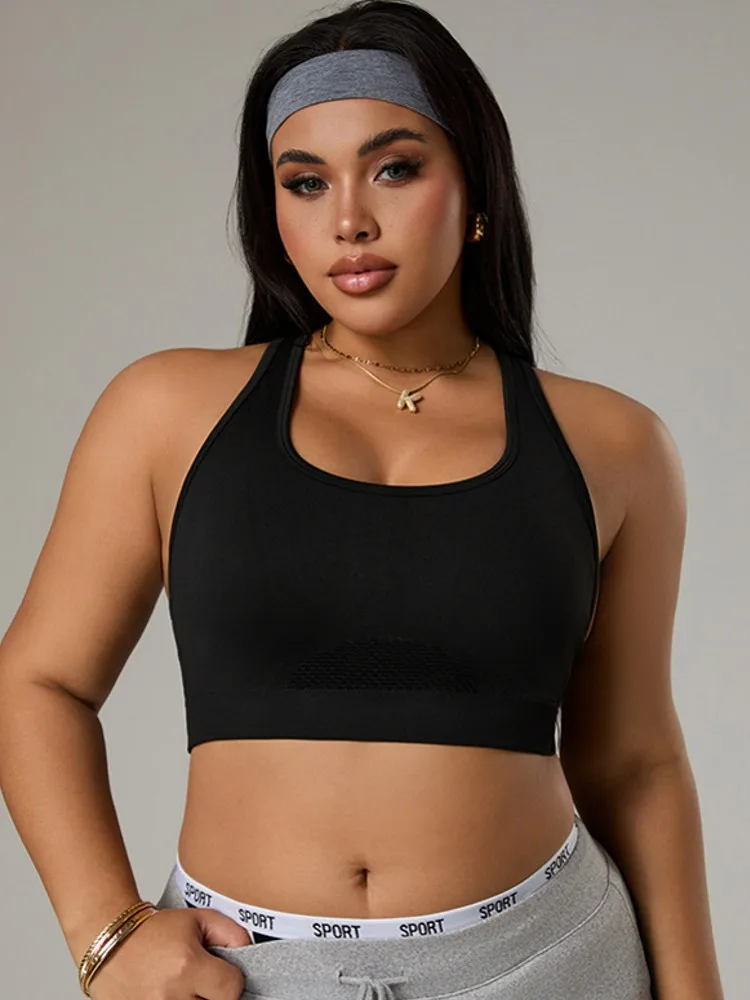 Plus Size Gathering Shock-proof And Beautiful Back Sports Bras Gym Women Top Crop Tube Yoga Tops Fitness Workout Suit Oversized
Plus Size Gathering Shock-proof And Beautiful Back Sports Bras Gym Women Top Crop Tube Yoga Tops Fitness Workout Suit Oversized