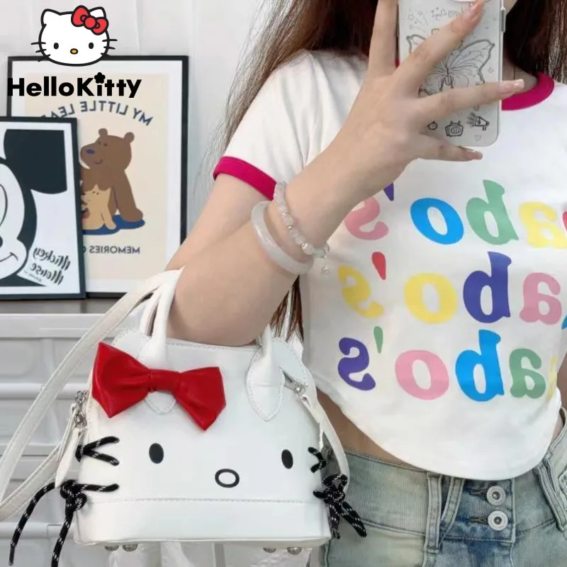 Sanrio Милая ручная сумка Hello Kitty уникальный дизайн универсальная сумка через плечо в японском стиле модная сумка
Sanrio Милая ручная сумка Hello Kitty уникальный дизайн универсальная сумка через плечо в японском стиле модная сумка